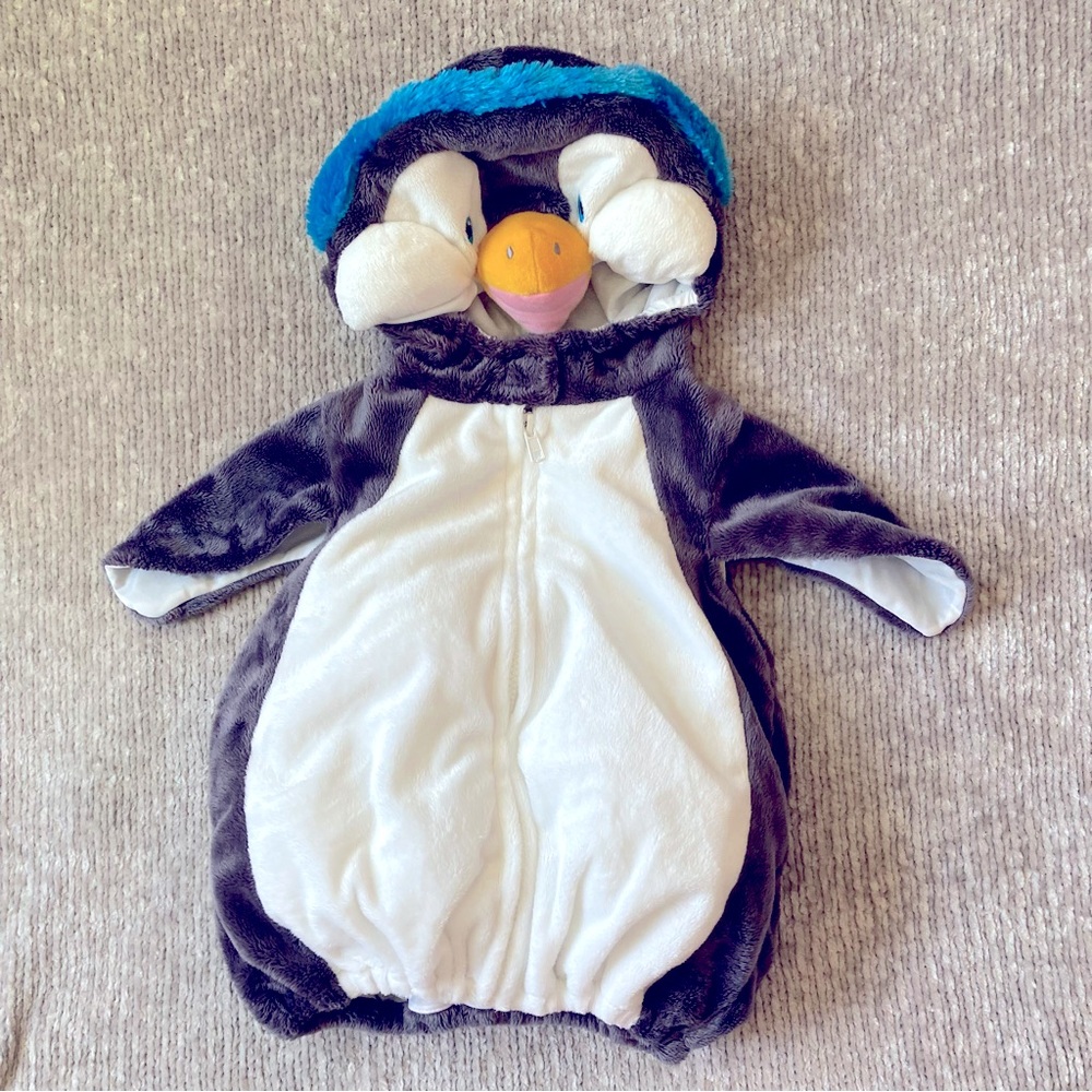 Spooky Night Baby Penguin Costume Bunting Size 3–6 Months‎ Halloween